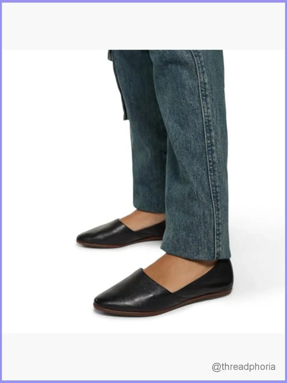 Slip-on Loafers with Pointy Toe - Comfort Flats for All Day Wear